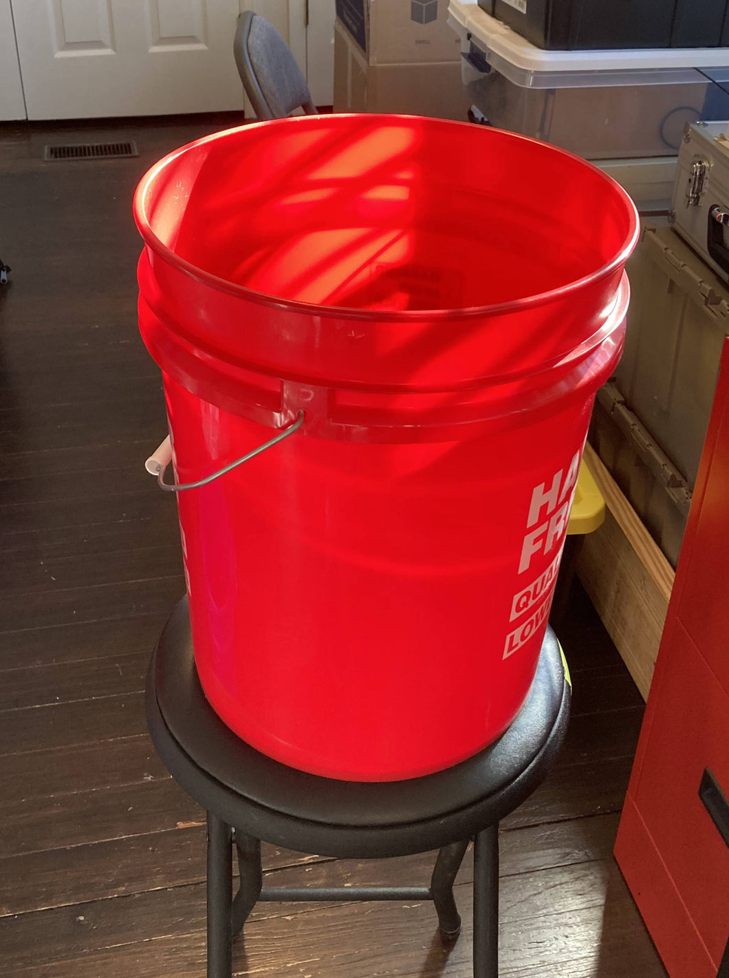 Original Fucket Bucket up close